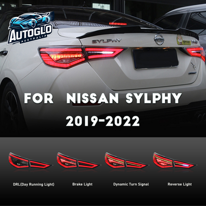 Autoglo Australia Tail Lights For Nissan  Pulsar 2019-2022 V2