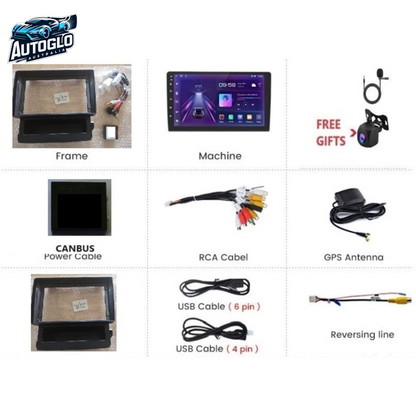 Autoglo Australia 9" (2G+32G) GPS BT WiFi CARPLAY Stereo For SUBARU IMPREZA FORESTER XV (2016-20)