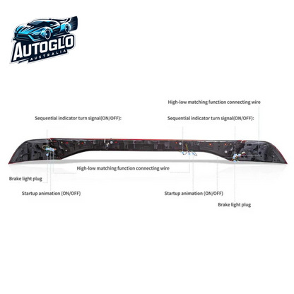 VLAND LED Taillights For 2023 2024 Honda Accord