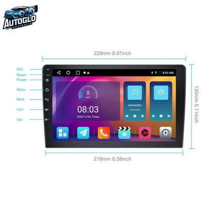 Autoglo Australia 10" Android Carplay BT GPS Stereo for Skoda Superb 2 (2GB+32G) 2008-15