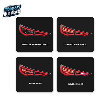 Autoglo Australia Tail Lights For Nissan  Pulsar 2019-2022 V2