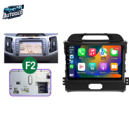 Autoglo Australia 9" (2G+32G) GPS BT WiFi Carplay Android Stereo For KIA SPORTAGE High C (2016-19)
