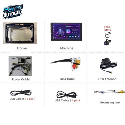 Autoglo Australia 9" Carplay Android BT GPS 2+32G Stereo for HONDA CRV (2013-16)+Rev. Cam-Gifts