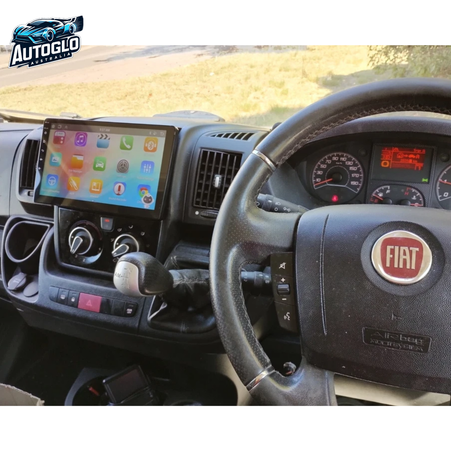 Autoglo Australia 9" Android Carplay BT GPS Stereo FIAT DUCATO PEUGEOT BOXER 2GB+32G (2005+)