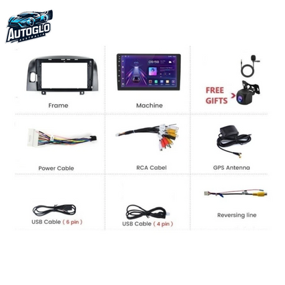 Autoglo Australia 9" (2GB+32G) Android Carplay BT GPS Stereo for HYUNDAI SONATA NF (2004-08)