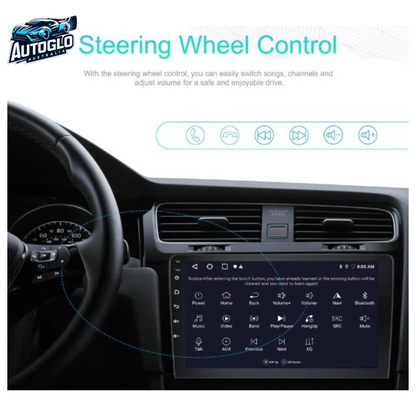 Autoglo Australia 10.1" Android Stereo Carplay for TOYOTA KLUGER BT GPS NAVI 2GB+32GB (2009-14)