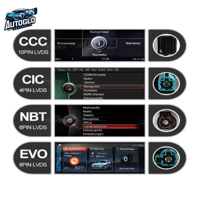 Autoglo Australia BMW X3 F25 X4 F26 12.3" XL FHD Carplay Android BT GPS 4G Auto Stereo (NBT only)