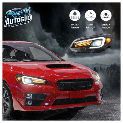 VLAND LED Projector Headlights For Subaru WRX 2015-2020 WRX STI 2015-2021
