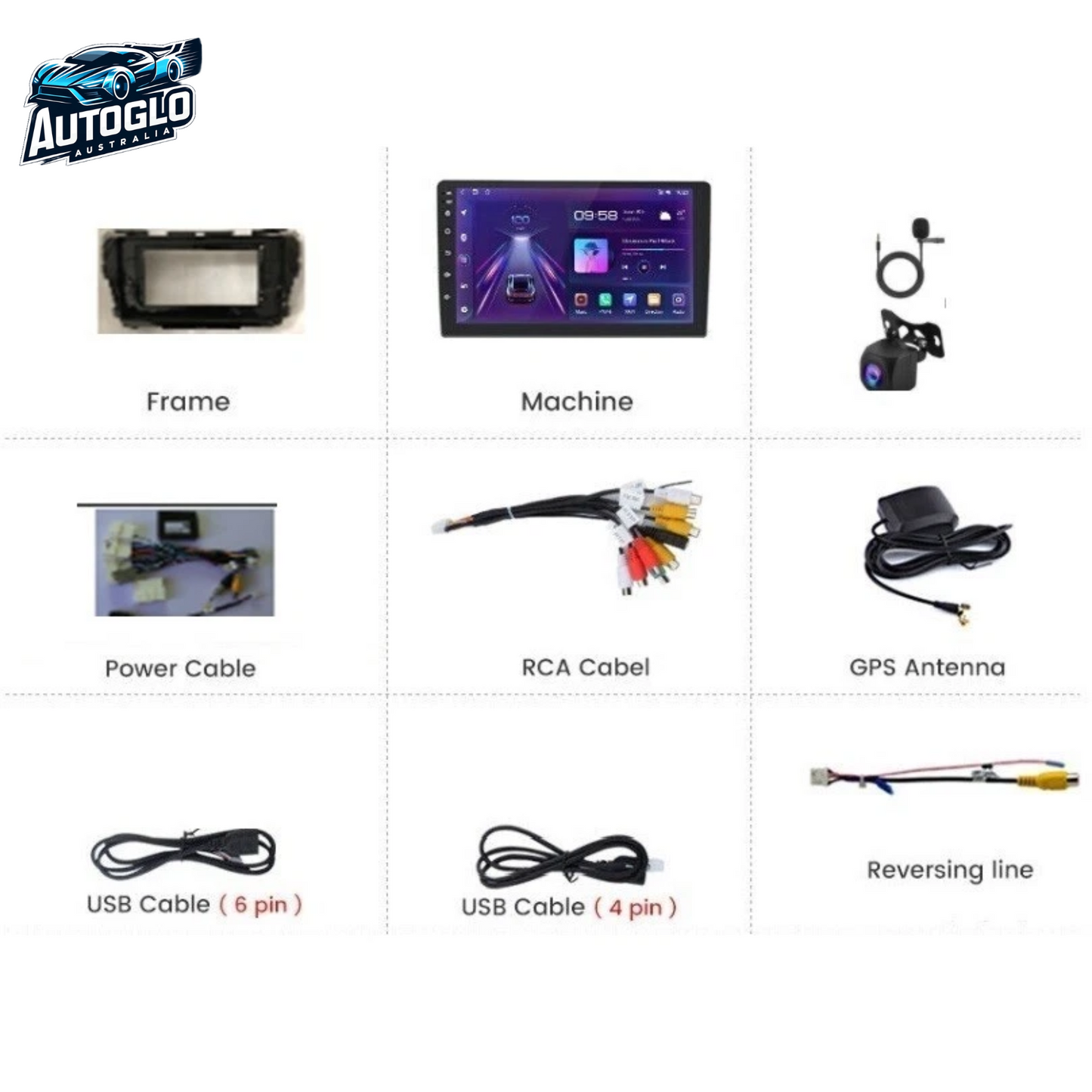 Autoglo Australia 9" Android Carplay BT GPS Stereo for Nissan Murano Z52 2GB+32G (2015-20)