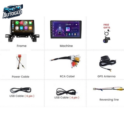 Autoglo Australia 9" CarPlay Android GPS BT WiFi Stereo For MAZDA CX5 (2017+ Models) 2GB+32GB