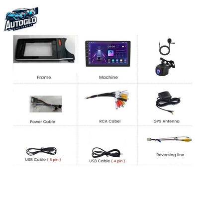 Autoglo Australia 10.1" Carplay Android 2GB+32GB BT GPS WiFi Stereo for HONDA CITY (2014-19)