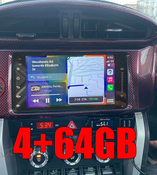 Autoglo Australia 9" CarPlay Android 13 GPS BT Stereo For TOYOTA 86 SUBARU BRZ (2012-20) 2GB+32GB