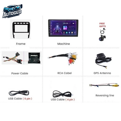 Autoglo Australia 9" CarPlay Android GPS BT WiFi Stereo For PORSCHE CAYENNE (2002-10) 2+32GB