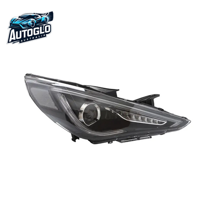 VLAND Dual Beam Sequential Headlights For Hyundai Sonata 2011-2014 ABS PMMA GLASS Material (Bulbs Not Included)