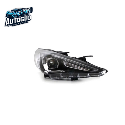 VLAND Dual Beam Sequential Headlights For Hyundai Sonata 2011-2014 ABS PMMA GLASS Material (Bulbs Not Included)