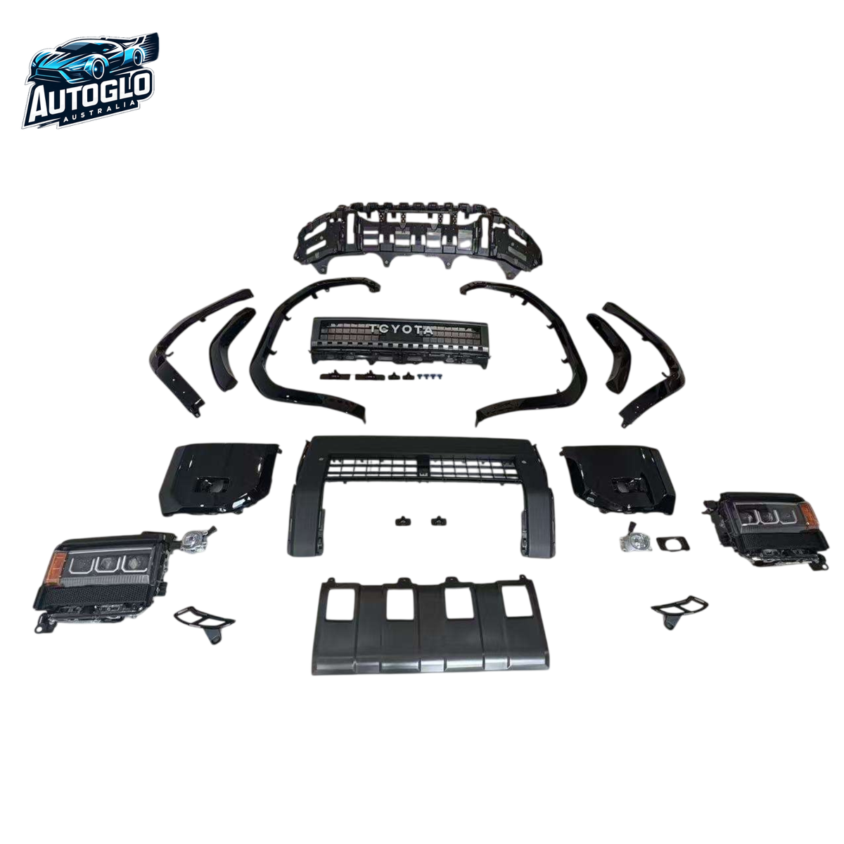 Autoglo Australia Toyota Prado LC250 2025 Low-to-High Upgrade Body Kit