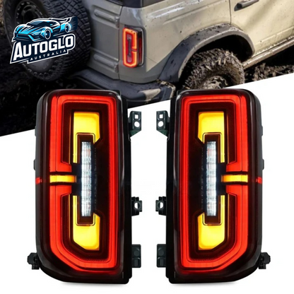 Autoglo Australia LED Tail Lights For Ford Bronco 6th Gen 2021-2024 Sequential Rear Lamps