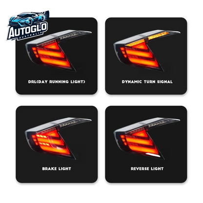 Autoglo Australia Taillights For Honda Civic 2016-2021
