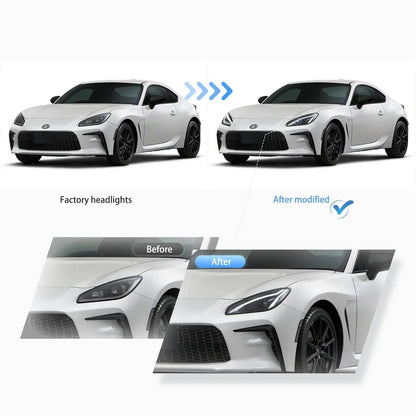 VLAND LED Headlights For 2021-2024 Toyota GR86 /Subaru BRZ ZN8 ZD8 W/Animation