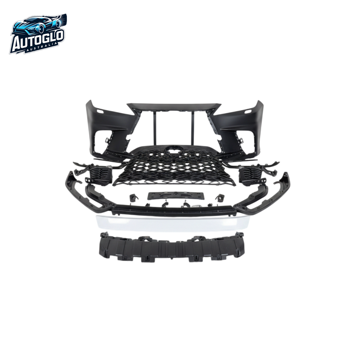 Autoglo Australia Lexus RX300 2020–2023 Black Front & Rear Body Kit
