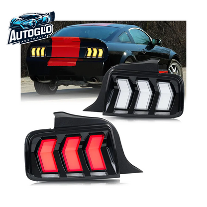 Autoglo Australia Smoked LED Taillights for 2005 - 2009 Ford mustang