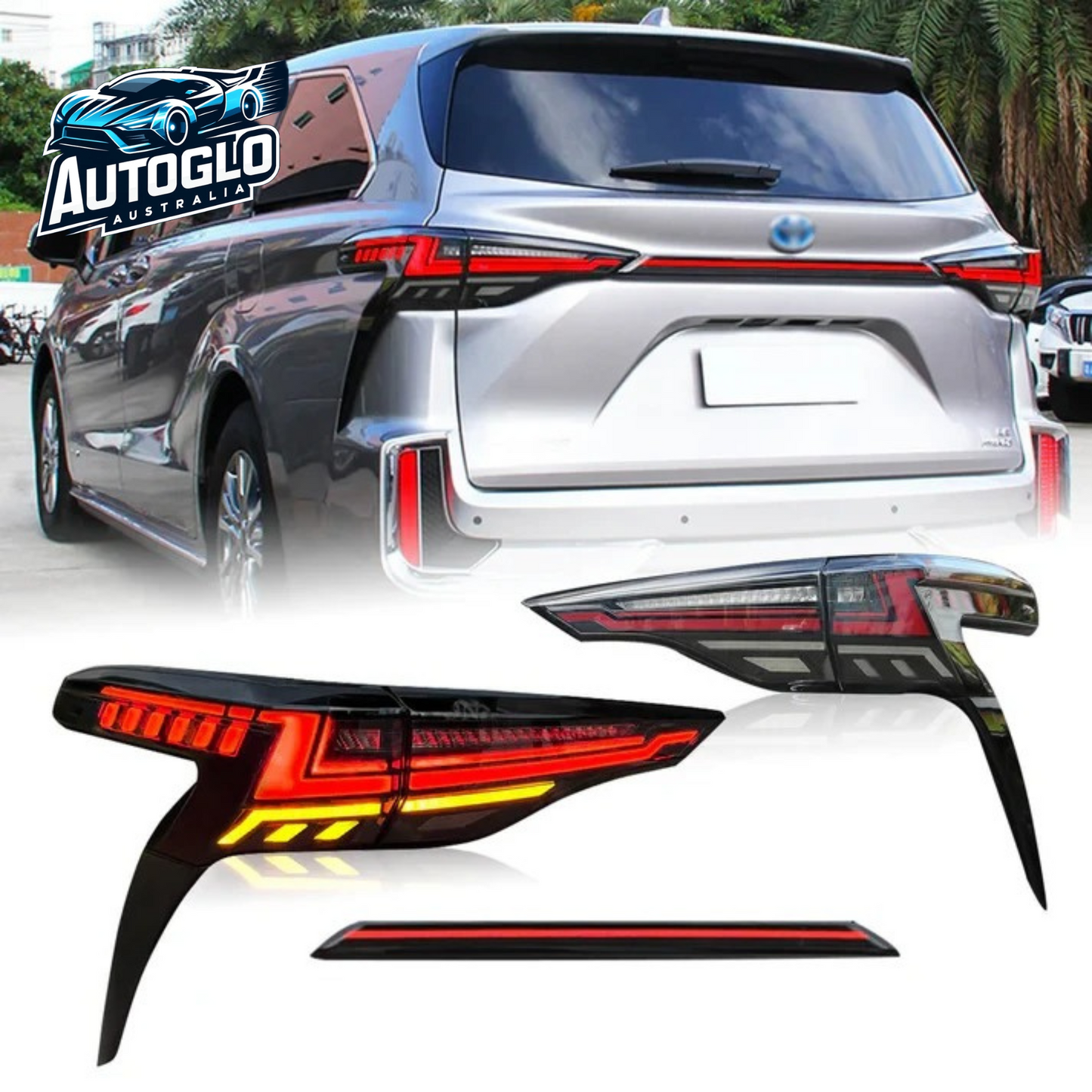Autoglo Australia 2021-2022 Toyota Sienna Tail Lights