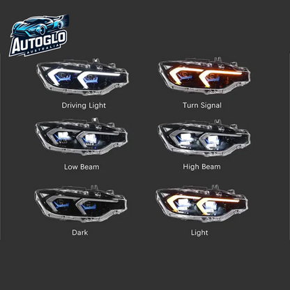 Autoglo Australia Full LED BMW 3-series f30 13-20 headlights