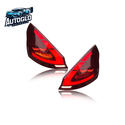 Tail Lights For Ford Fiesta Hatchback SE ST 2009-13 LED Rear Assembly w/Start-Up
