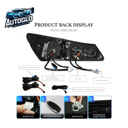Autoglo Australia LED RGB Tail Light For Lexus IS250 IS350 ISF 2006-2013
