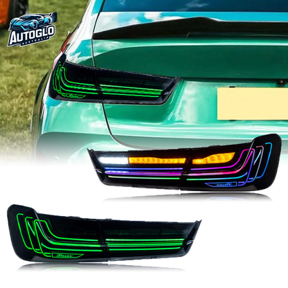 Autoglo Australia RGB Laser Tail lights for BMW 3 Series G20 G28 320i 325i 330i 2020-2024