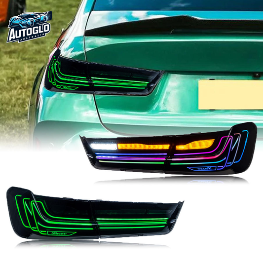Autoglo Australia RGB Laser Tail lights for BMW 3 Series G20 G28 320i 325i 330i 2020-2024
