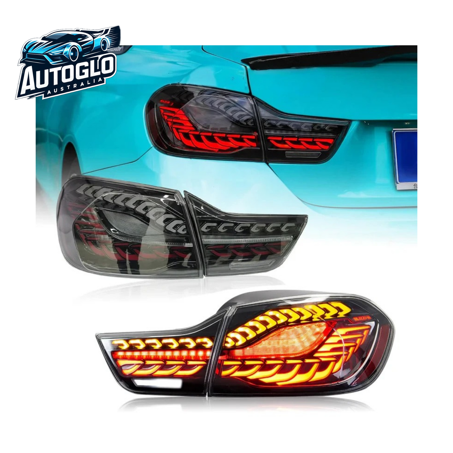 Autoglo Australia LED Tail Lights For BMW M4 F32 F33 F36 F82 F83 2014-2020