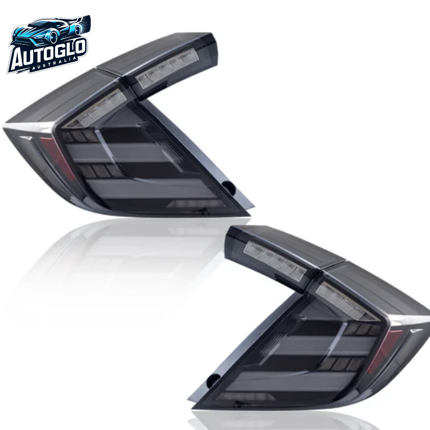 Autoglo Australia Honda Civic Hatchback 10th Gen RGB Tail Lights 2016–2021