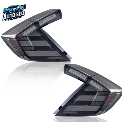 Autoglo Australia Honda Civic Hatchback 10th Gen RGB Tail Lights 2016–2021