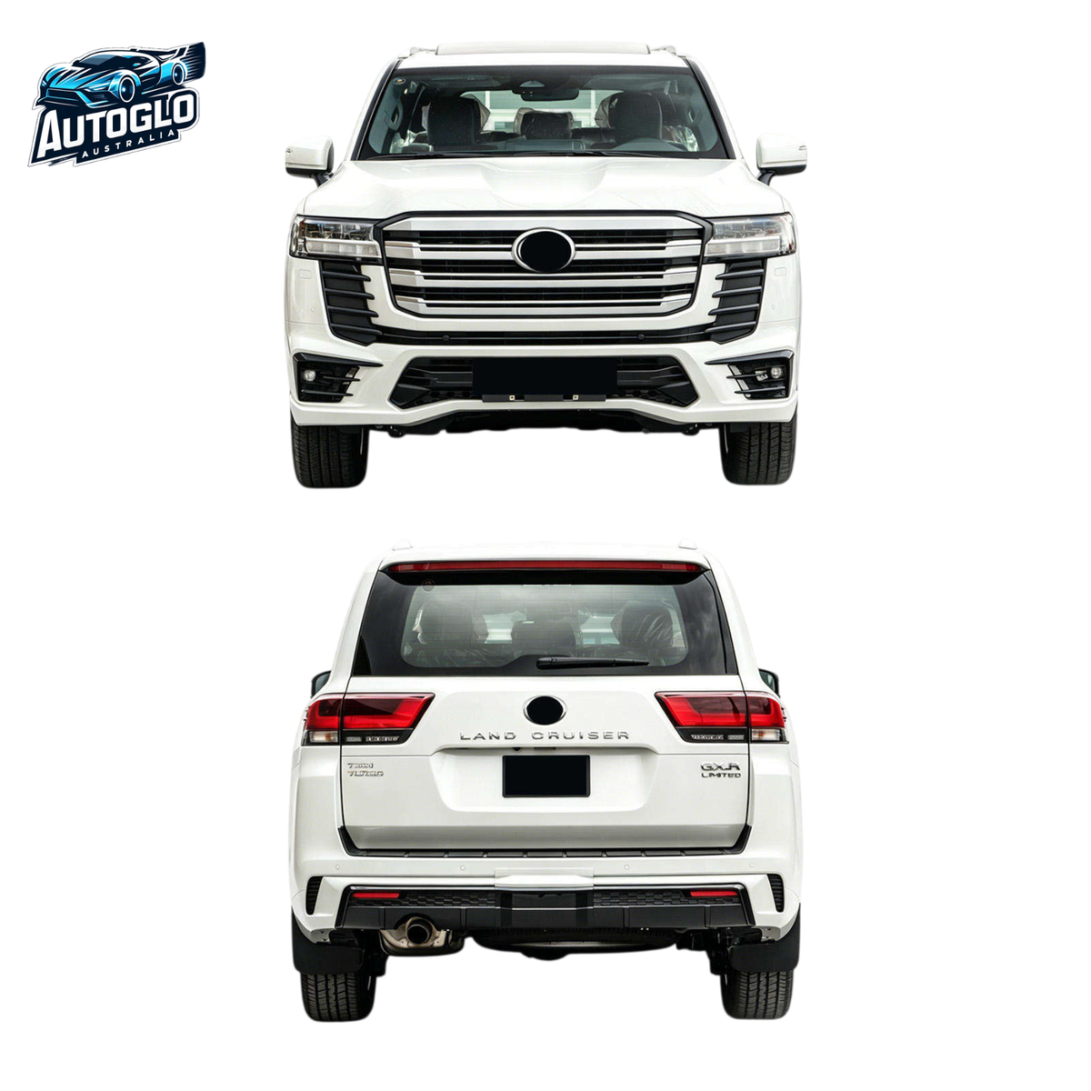 Autoglo Australia Toyota Land Cruiser LC300 Middle East Front & Rear Lip Kit