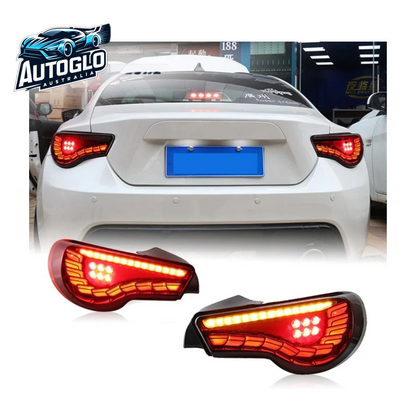 Autoglo Australia Rear Lamps For Toyota 86 2012-2021 Start UP Animation DRL BRZ FT86 GT86 Scion FR-S LED Tail Lights