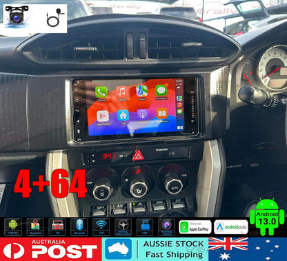 Autoglo Australia 9" CarPlay Android 13 GPS BT Stereo For TOYOTA 86 SUBARU BRZ (2012-20) 2GB+32GB