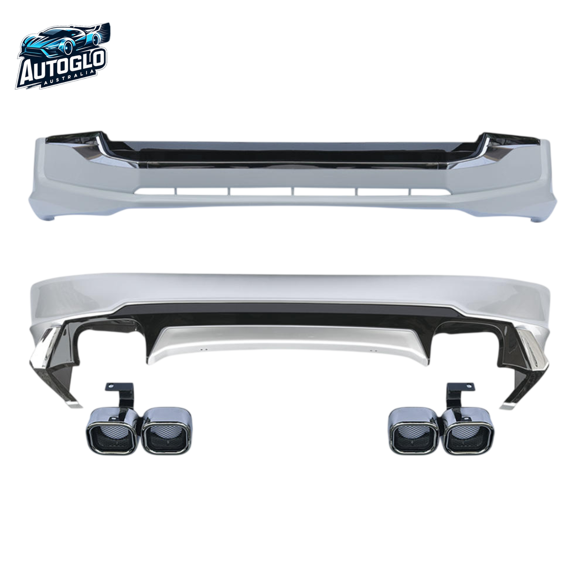 Autoglo Australia Toyota Prado FJ150 2018 GT Front & Rear Body Kit