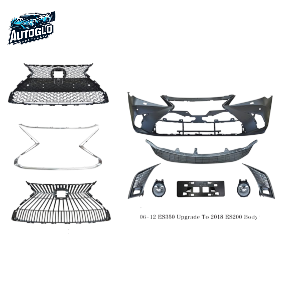Autoglo Australia Lexus ES240/ES350 2006–2012 to 2018 F Sport Body Kit