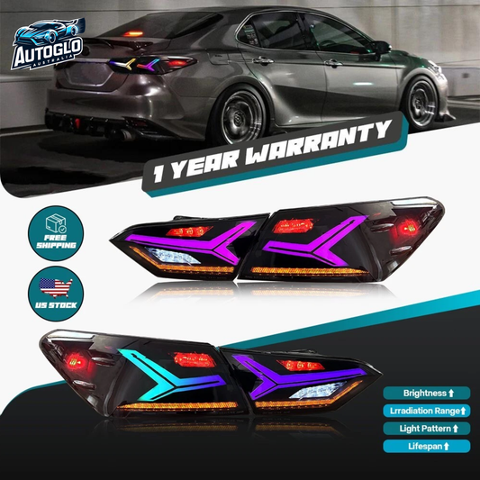 Autoglo Australia Toyota Camry 8th Generation 2018–2022 RGB Taillights
