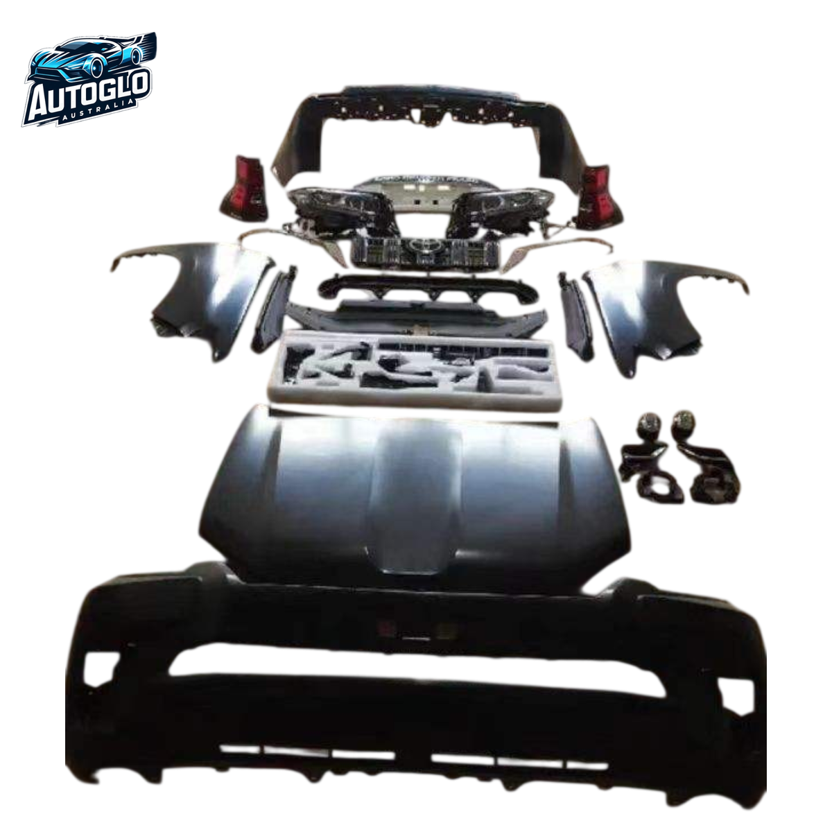 Autoglo Australia Toyota Prado FJ150 2010–2017 to 2018 Facelift Body Kit