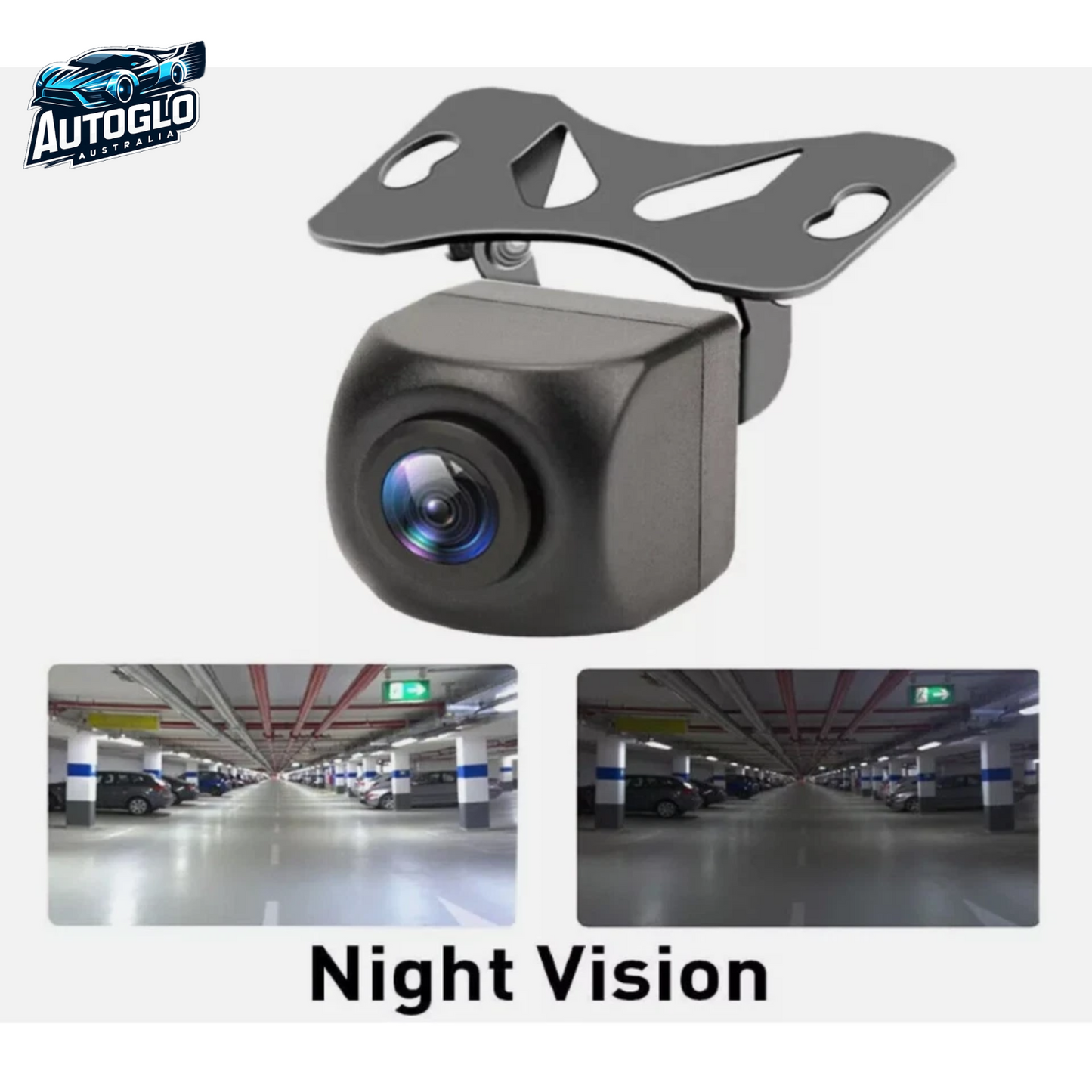 Autoglo Australia AHD HD 1080P 15M Reverse Car Rear View Backup Parking Camera Waterproof IR