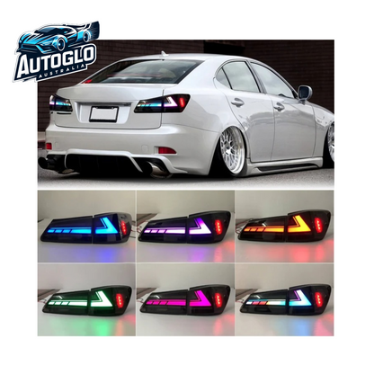 Autoglo Australia RGB LED Tail Lights for Lexus IS250 IS350 ISF 2006–2013