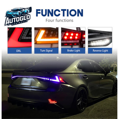 Autoglo Australia Lexus IS250/350 300h F 2014-2020 LED RGB Tail Lights