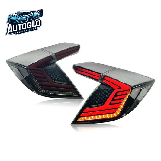 Autoglo Australia Rear Lamp for Honda Civic Hatchback 2017-2021 Taillights