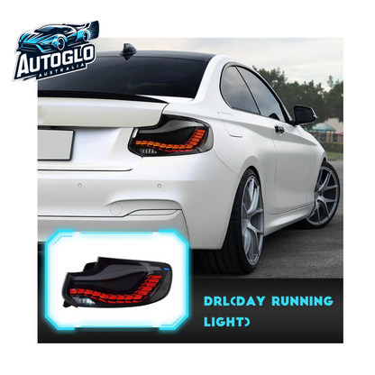 Autoglo Australia New Style LED Dynamic Tail Lights for BMW 2 Series M2 F22 F23 F87 218 220i 230 OLED Tail Lights