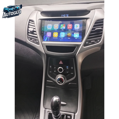 Autoglo Australia 9" CarPlay Android For HYUNDAI ELANTRA (2014-16) GPS BT WiFi 2GB+32GB