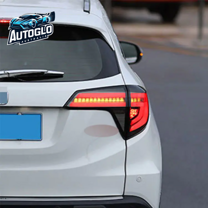 Autoglo Australia Taillights For Honda Hrv 2014-2019 Car Led Rear Lamps V2
