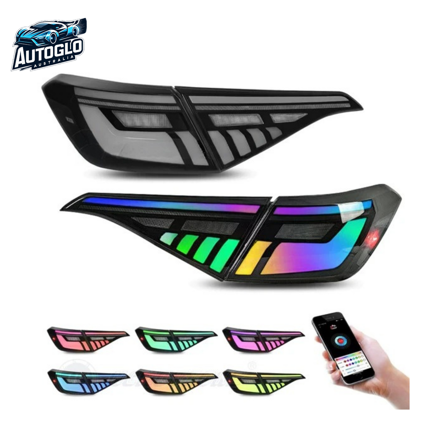 Autoglo Australia LED RGB Taillights For 2022 and 2023 Honda Civic