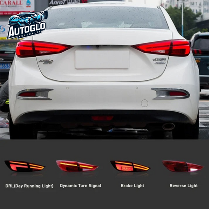 Autoglo Australia Tail Lights For Mazda 3/Axela 2014-2018
